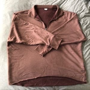 Aerie Lightweight Quarter Zip Sweater